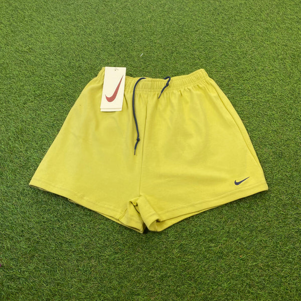 Vintage Nike Cotton Shorts Green Small