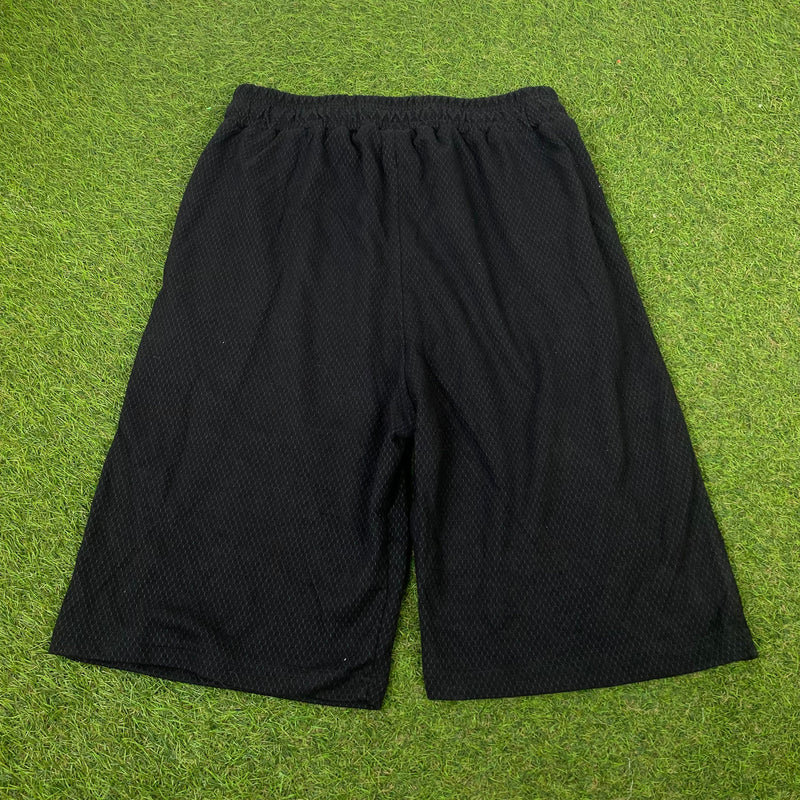 Vintage Nike Zip Pocket Shorts Black Large