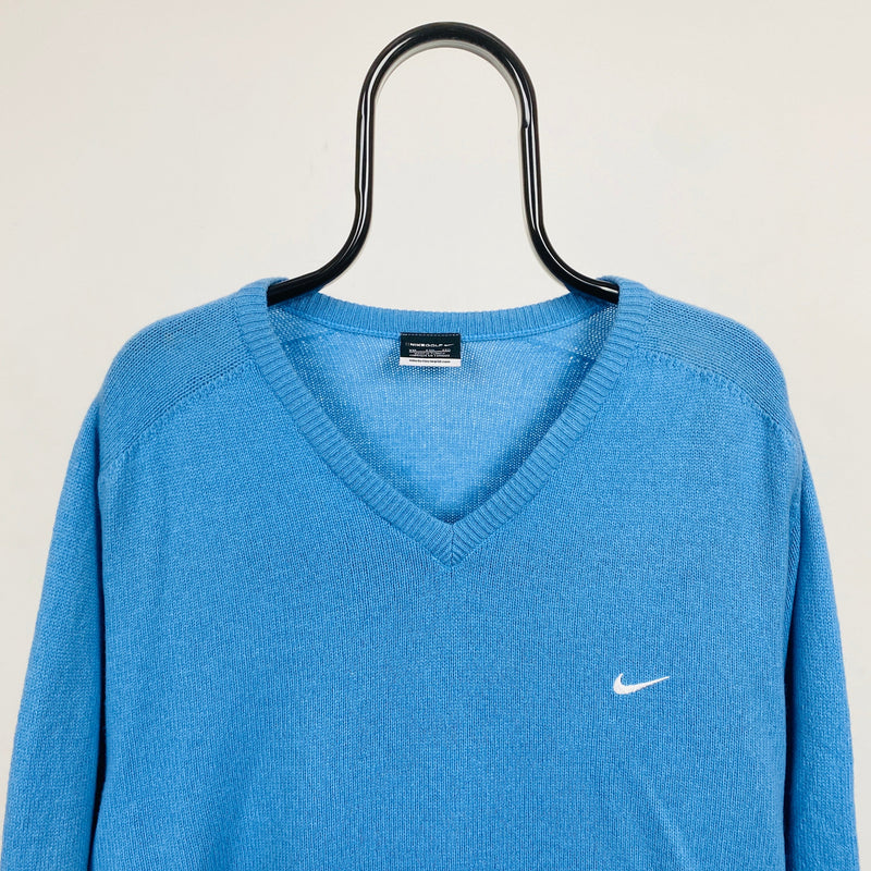 Vintage Nike Sweatshirt Baby Blue XXL