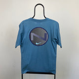 Vintage Nike T-Shirt Blue Small