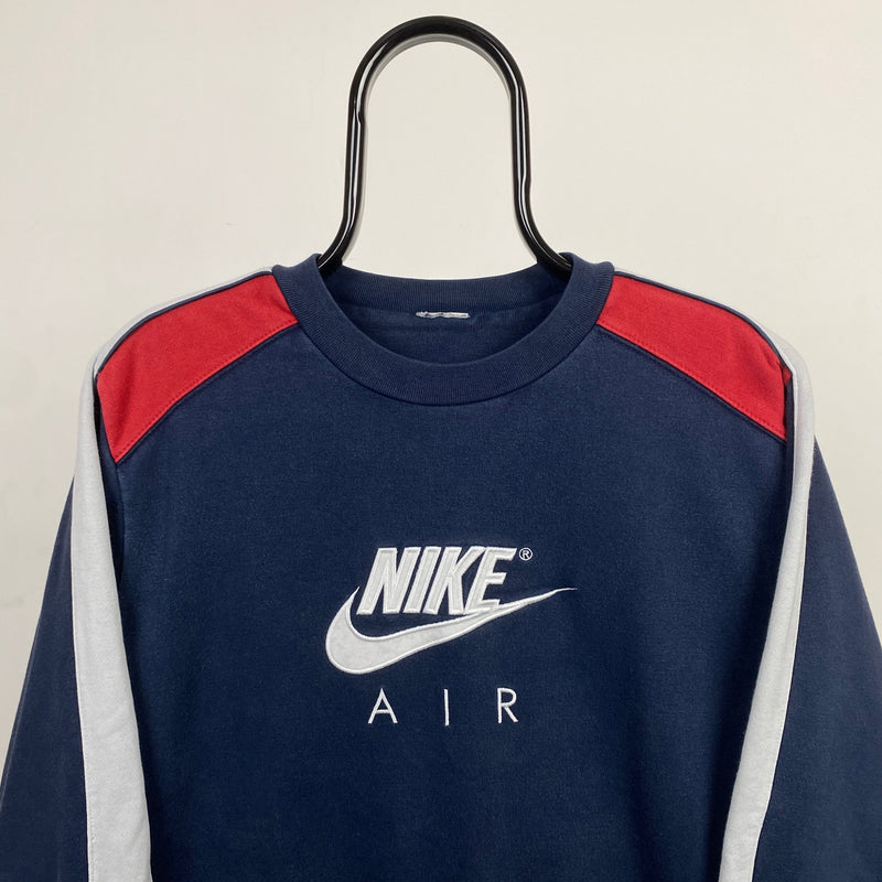 Vintage Nike Air Sweatshirt Blue XL