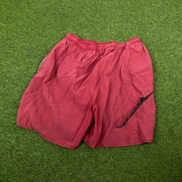 Vintage Nike Shorts Red Large