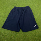 Vintage Nike Cotton Shorts Blue Medium