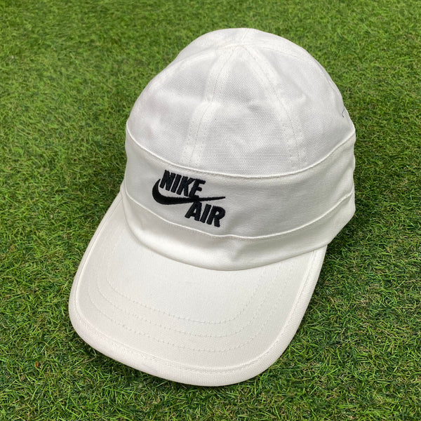 Vintage Nike Air Fitted Hat White