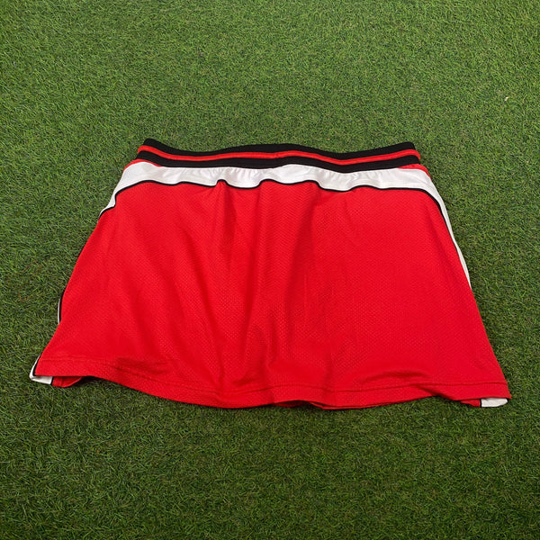 Vintage Nike Court Skirt Skort Red Medium