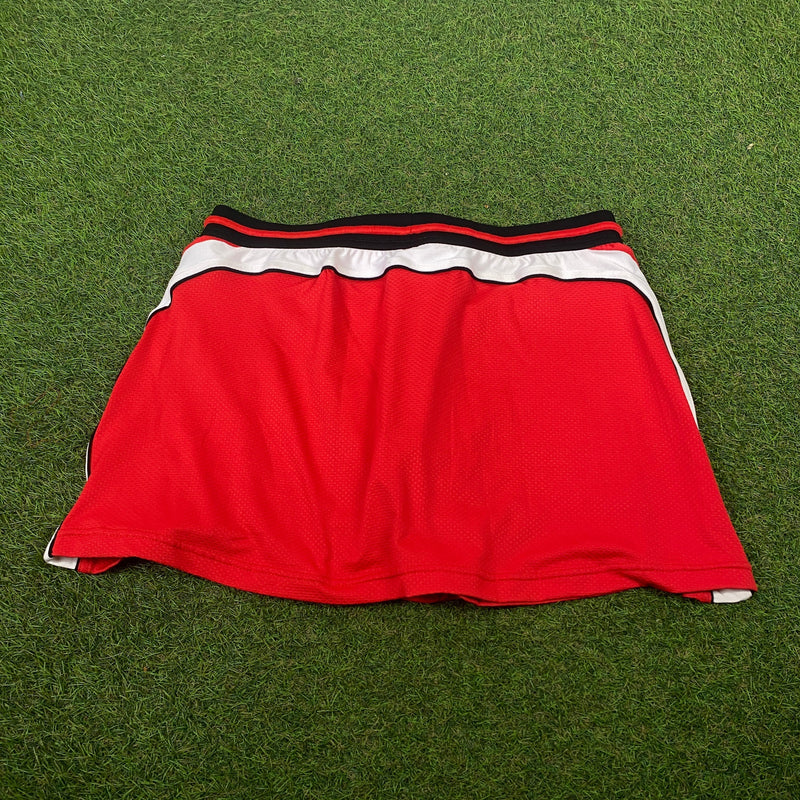 Vintage Nike Court Skirt Skort Red Medium