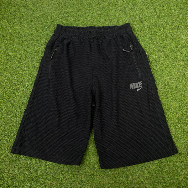 Vintage Nike Zip Pocket Shorts Black Large