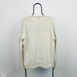 Vintage Nike Wool Sweatshirt Light Brown Large