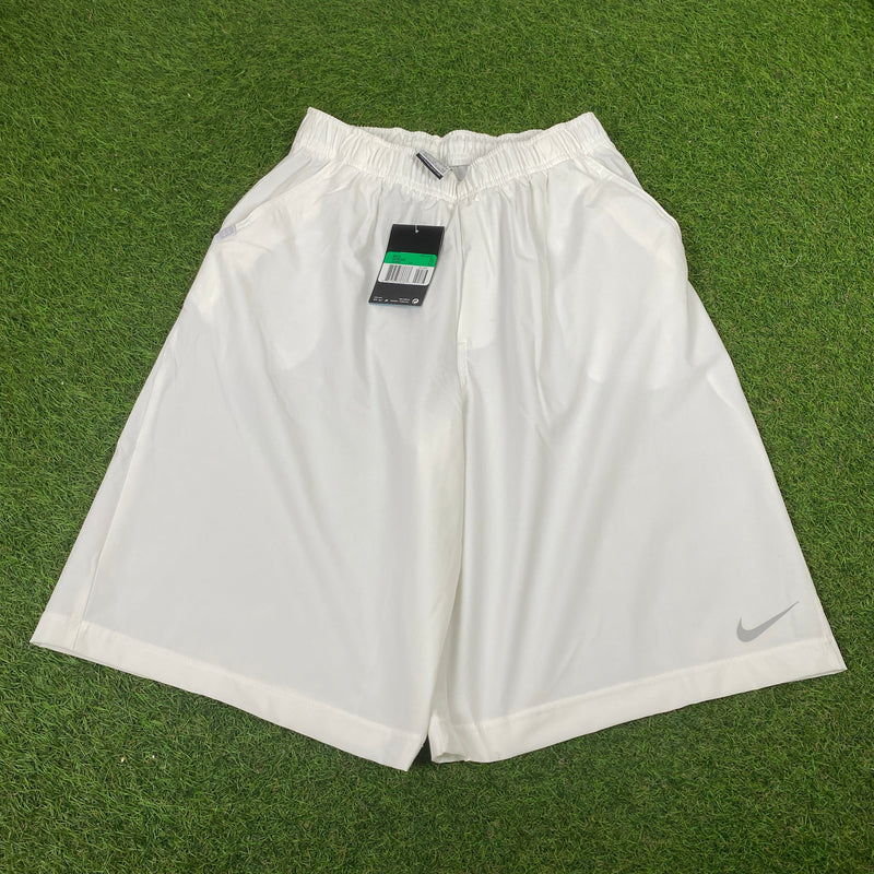 Vintage Nike Court Shorts White Small