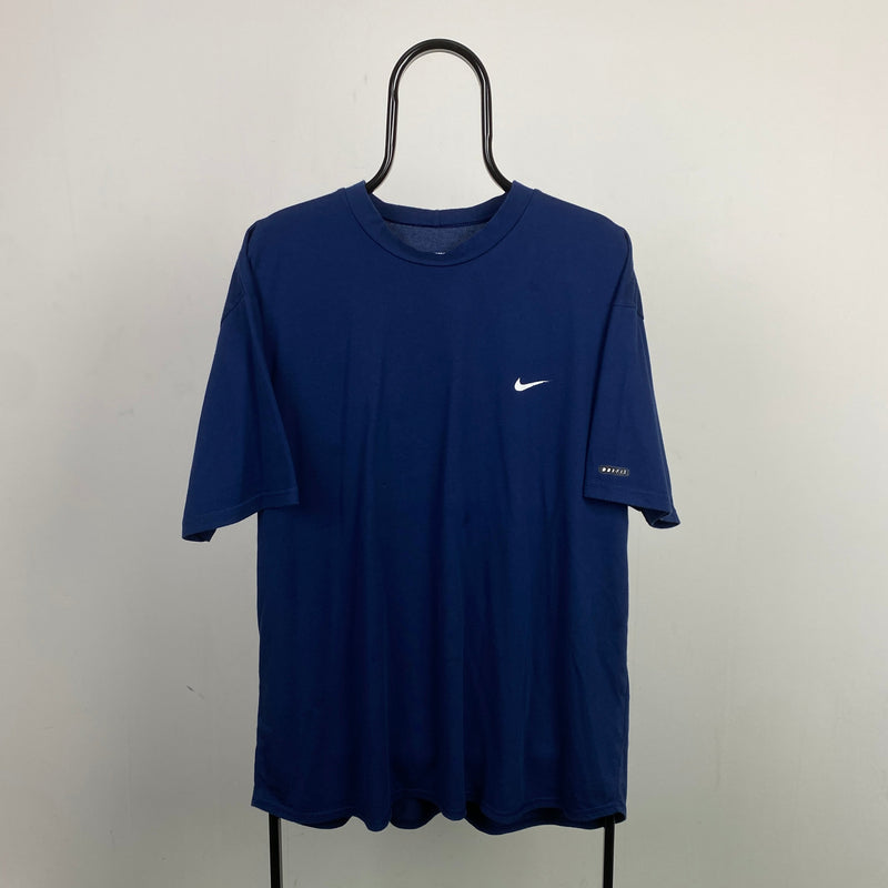 Vintage Nike Liverpool Marathon T-Shirt Blue XL