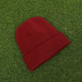 Vintage Nike Beanie Hat Red