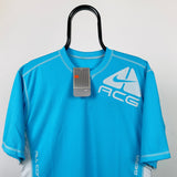 Vintage Nike ACG T-Shirt Blue Small