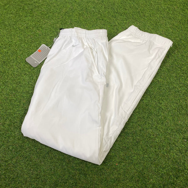 Vintage Nike Challenge Court Joggers White Small