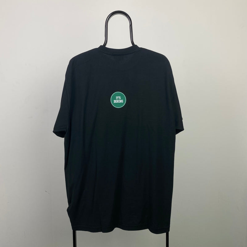 Vintage Nike Don’t Walk T-Shirt Black Small