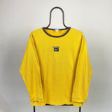 Retro Reebok Sweatshirt Yellow XXL