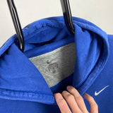 Vintage Nike Hoodie Blue XL