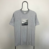 Vintage Nike Air Max 95 T-Shirt Grey Medium