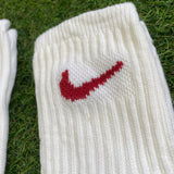 Vintage Nike Socks Colour 3 Pack White