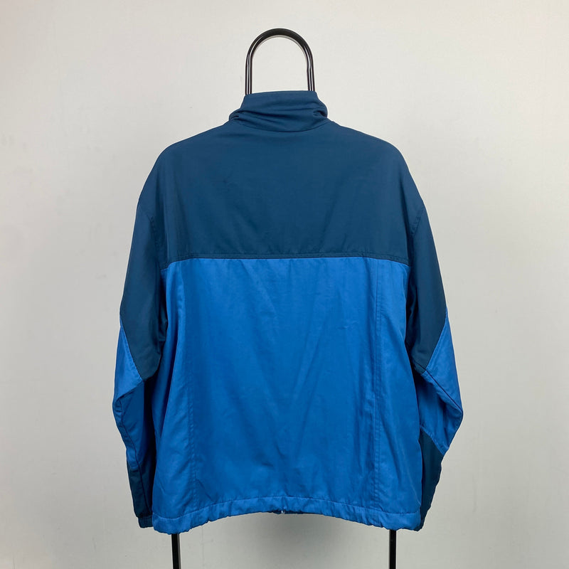 Vintage Nike Challenge Court Windbreaker Jacket Blue Medium