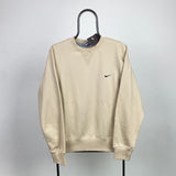 Vintage Nike Sweatshirt Brown Small