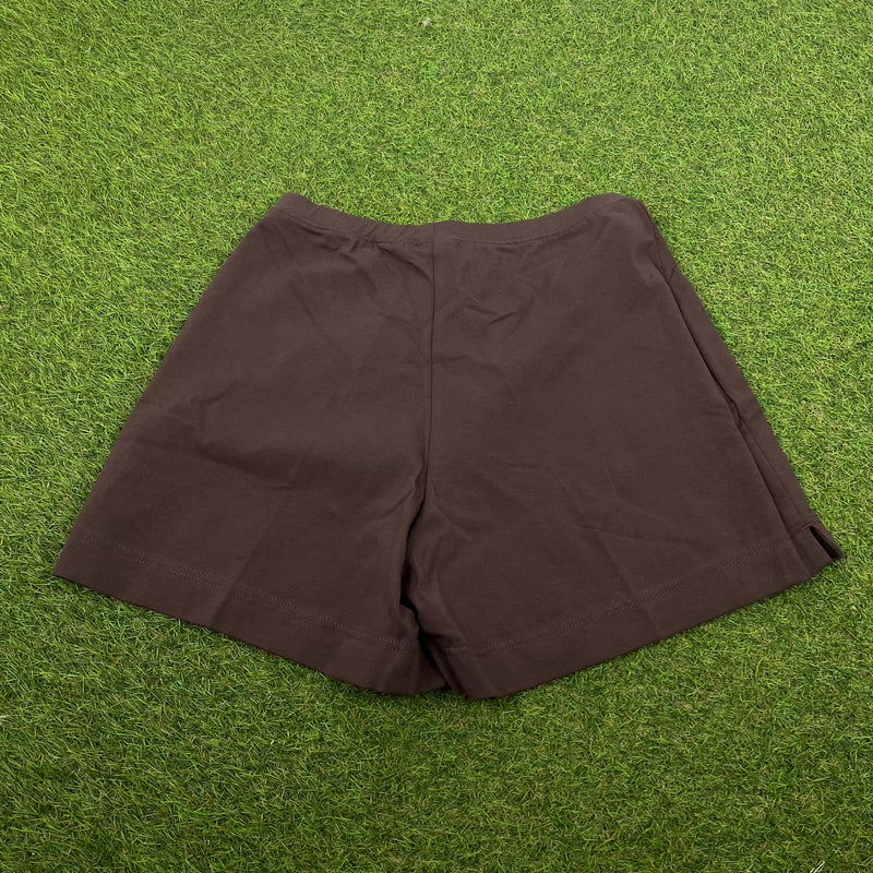 Vintage Nike Cycling Shorts Brown XS