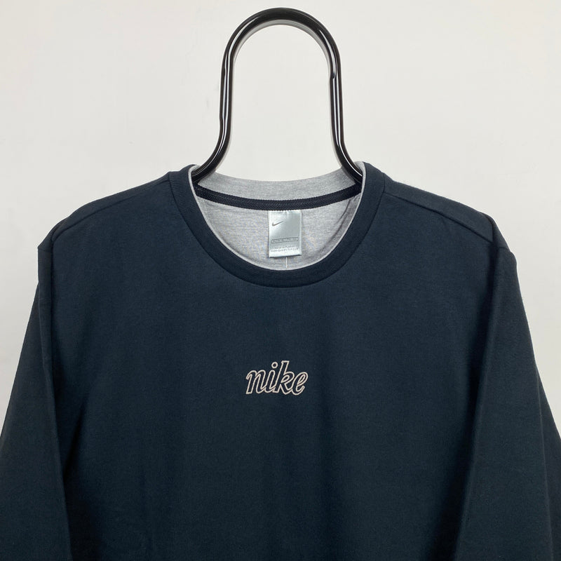 Vintage Nike Sweatshirt Black XL