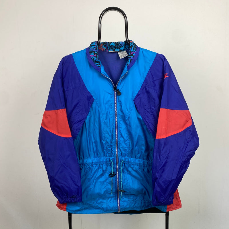 Vintage Nike Windbreaker Jacket Blue Small