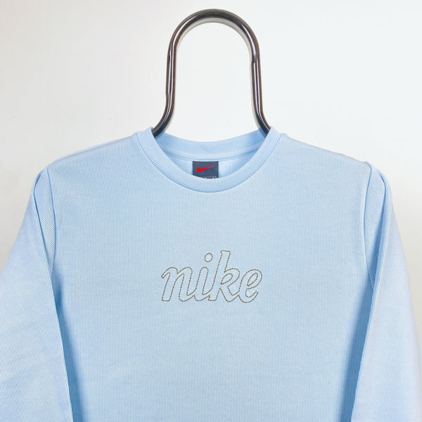 Vintage Nike Sweatshirt Baby Blue XS