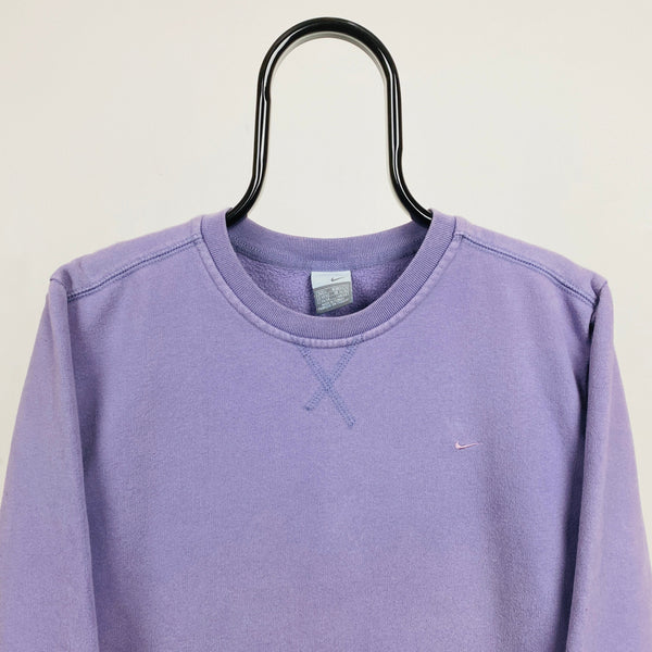 Vintage Nike Sweatshirt Purple XS