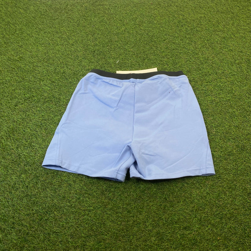 Vintage Nike Gym Bike Shorts Blue Medium