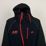 Vintage Nike Air Max Side Winder Hoodie Jacket Black XL