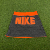 Vintage Nike Reversible Skirt Orange Grey Small