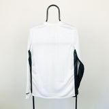 Vintage Nike Mock Neck Long Sleeve T-Shirt White Medium