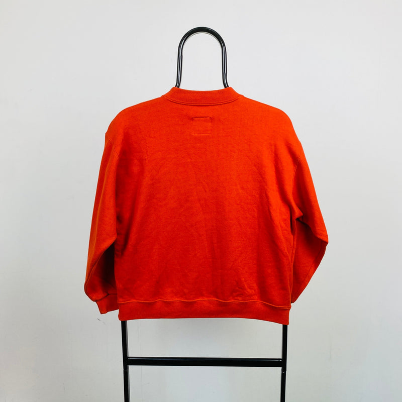 Vintage Nike Sweatshirt Orange XS