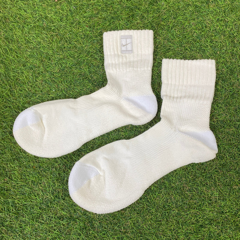 Vintage Nike Court Socks White