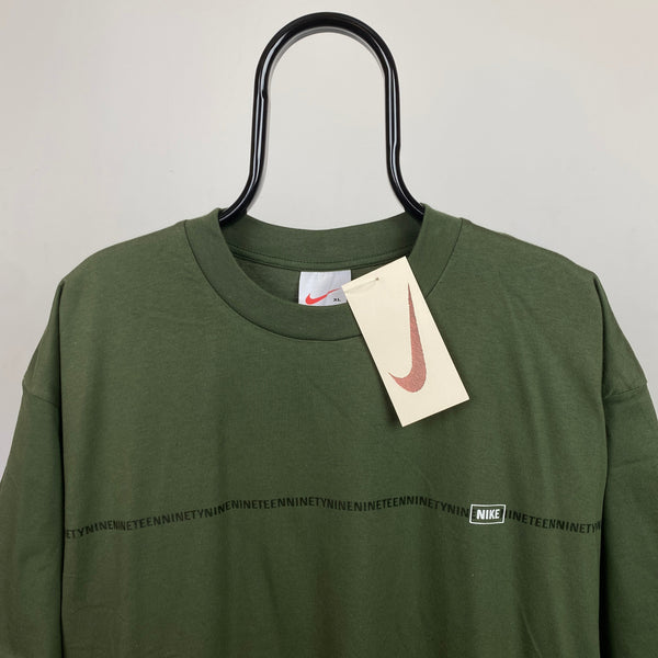 Vintage Nike T-Shirt Pine Green XL