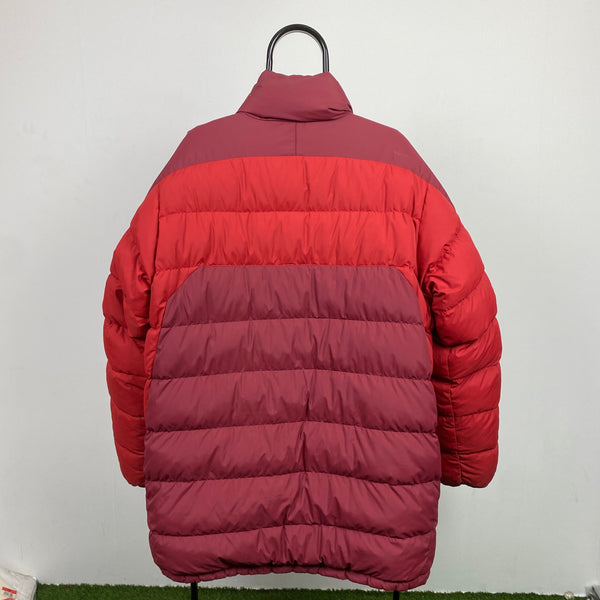 Vintage Nike ACG Reversible Puffer Jacket Red XL