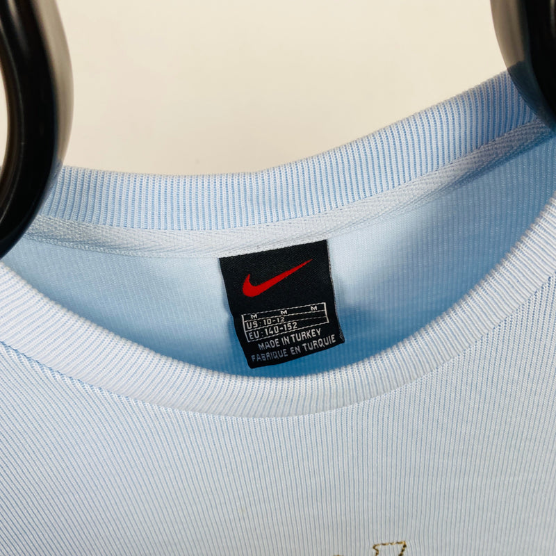 Vintage Nike Sweatshirt Baby Blue XS