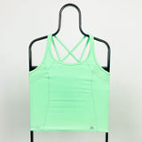 Vintage Nike ACG Gym Bra Vest T-Shirt Green Medium