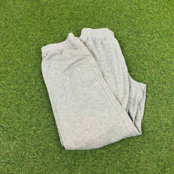 Vintage Nike Cotton Joggers Grey XS