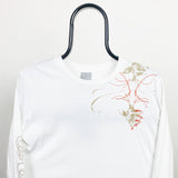 Vintage Nike ACG Long Sleeve T-Shirt White Small