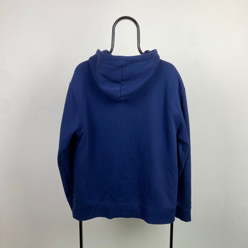 Vintage Nike SB Hoodie Blue Large