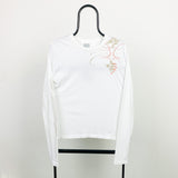 Vintage Nike ACG Long Sleeve T-Shirt White Small