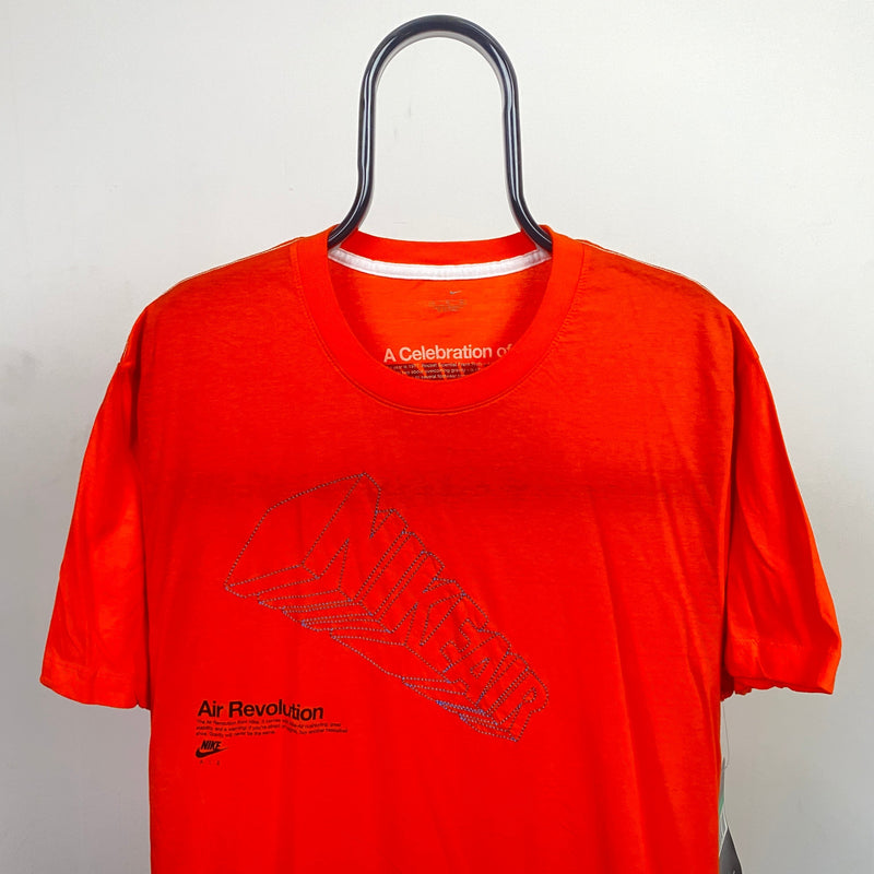 Vintage Nike Air T-Shirt Orange XL