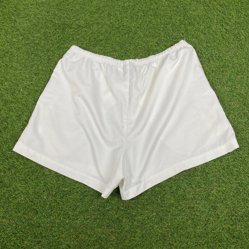 Vintage Nike Challenge Court Shorts White Large