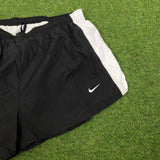 Vintage Nike Nylon Sprinter Shorts Black XL