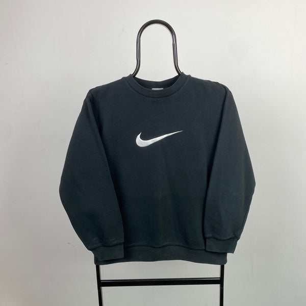 Vintage Nike Sweatshirt Black XS