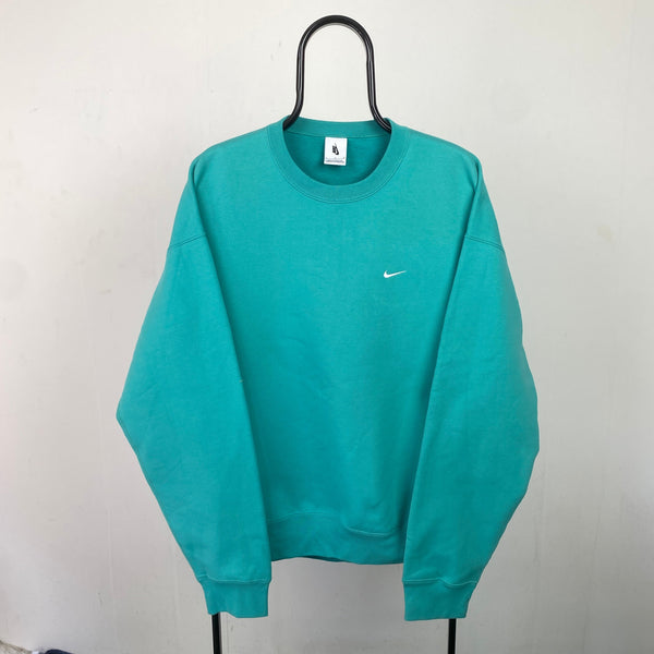 Vintage Nike Sweatshirt Green Large