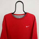 Vintage Nike Sweatshirt Red XL