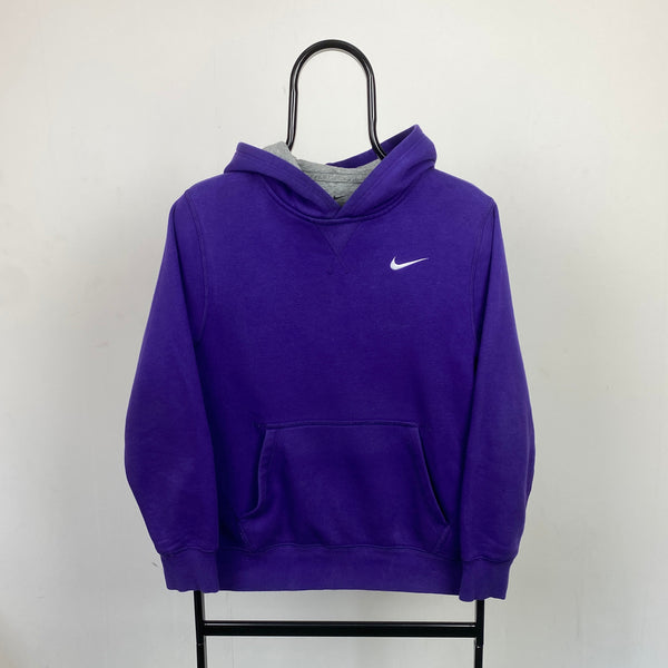 Vintage Nike Hoodie Purple XS